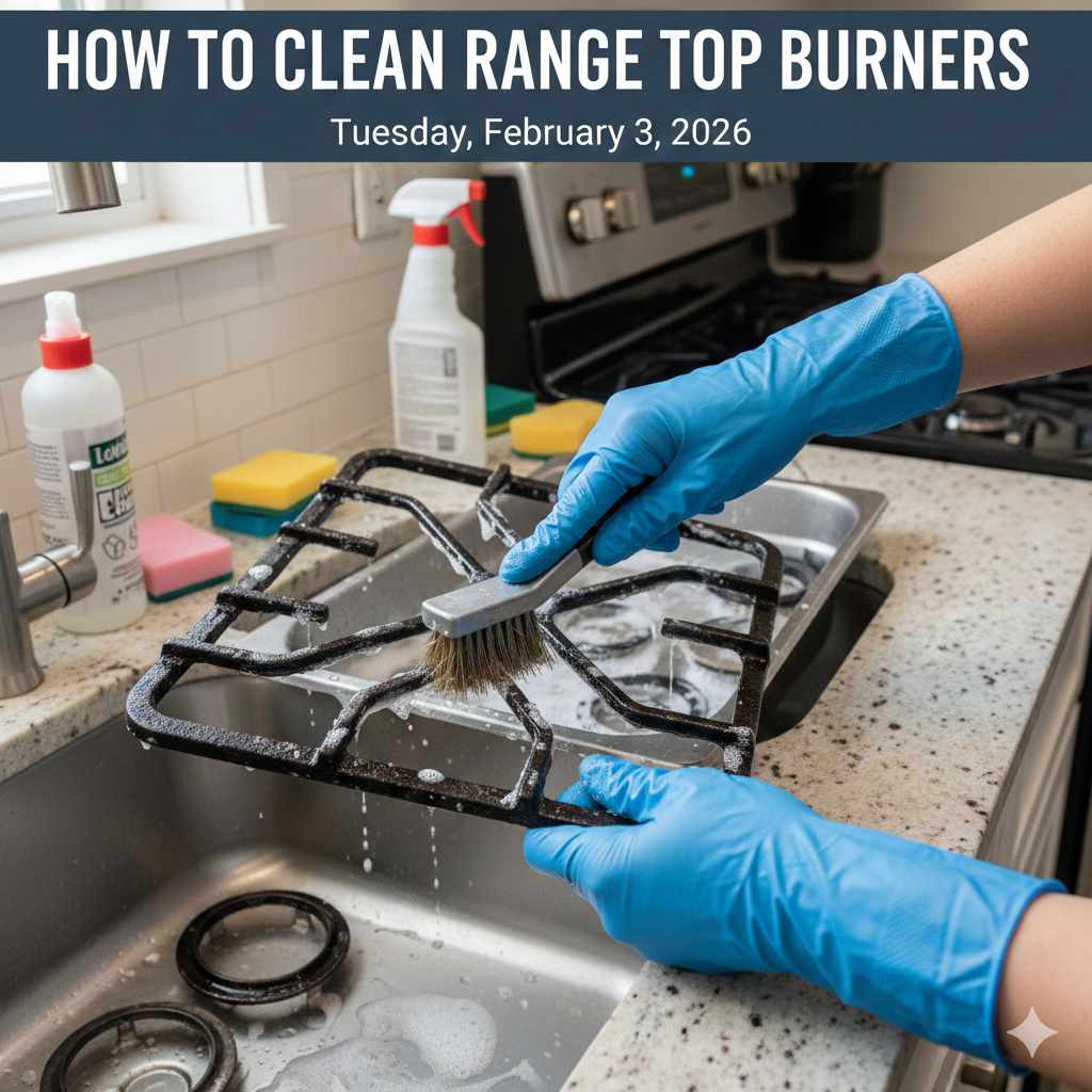 How to Clean Range Top Burners: Proven Essential