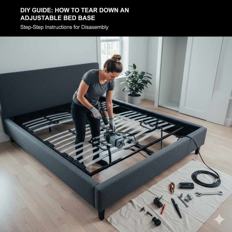 How to Tear Down an Adjustable Bed Base