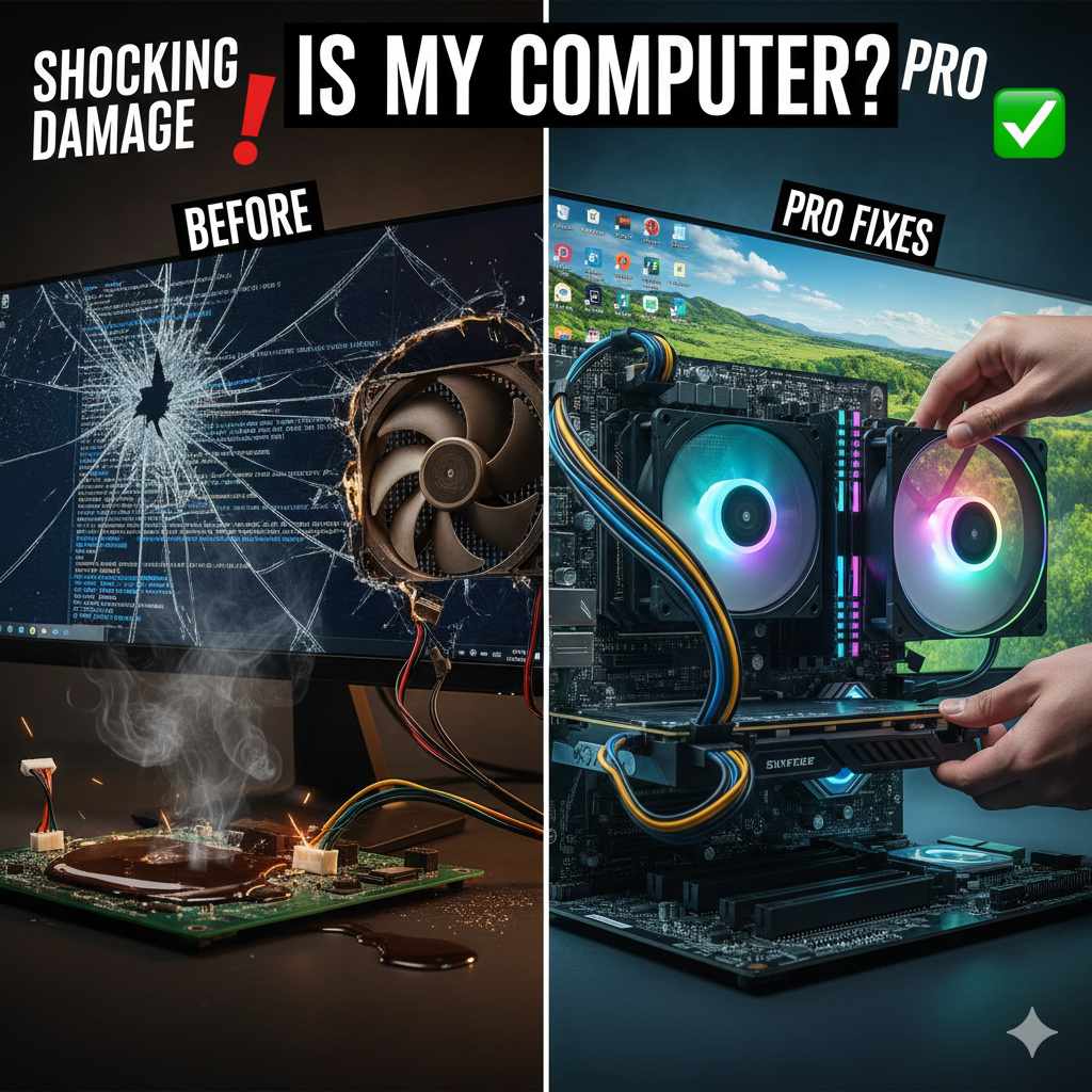 Is My Computer Ok Shocking Damage Fixes