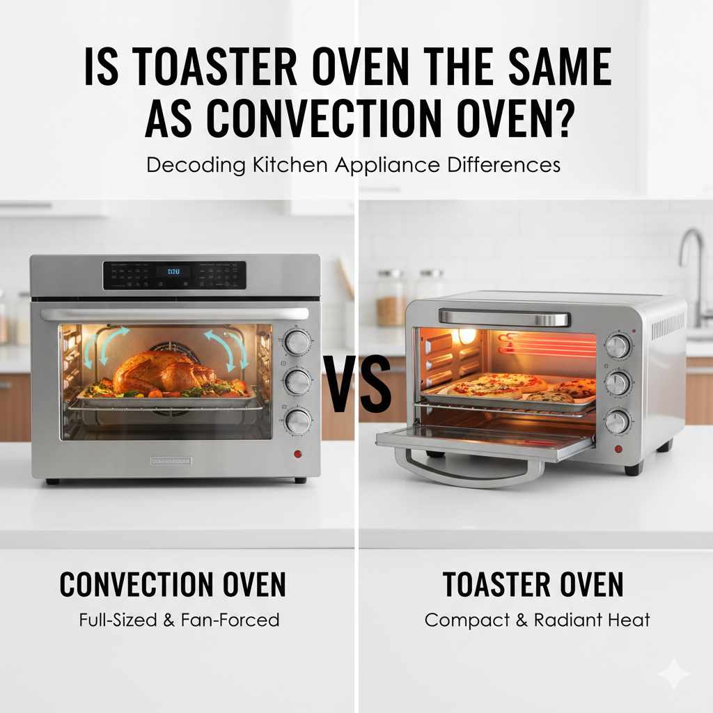 Is Toaster Oven The Same As Convectional Oven
