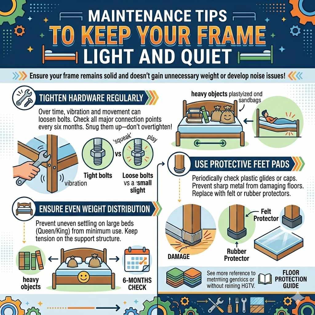 Maintenance Tips to Keep Your Frame Light and Quiet
