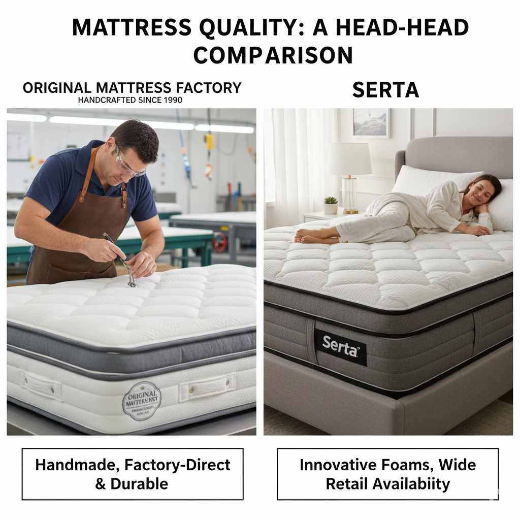 Original Mattress Factory Vs Serta: Proven Best