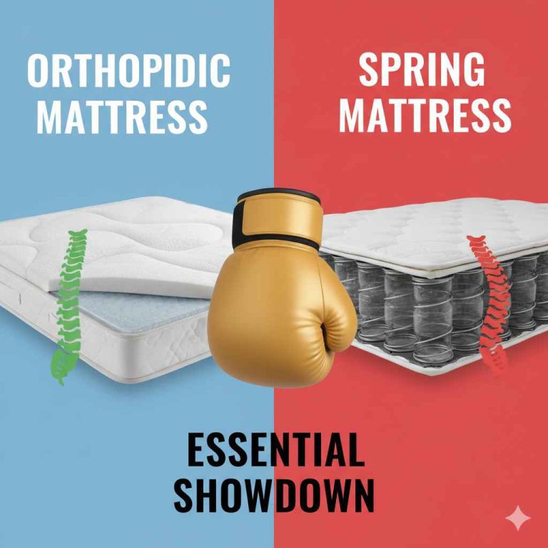 Orthopedic Mattress vs Spring Mattress