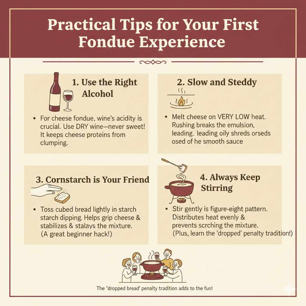 Practical Tips for Your First Fondue Experience
