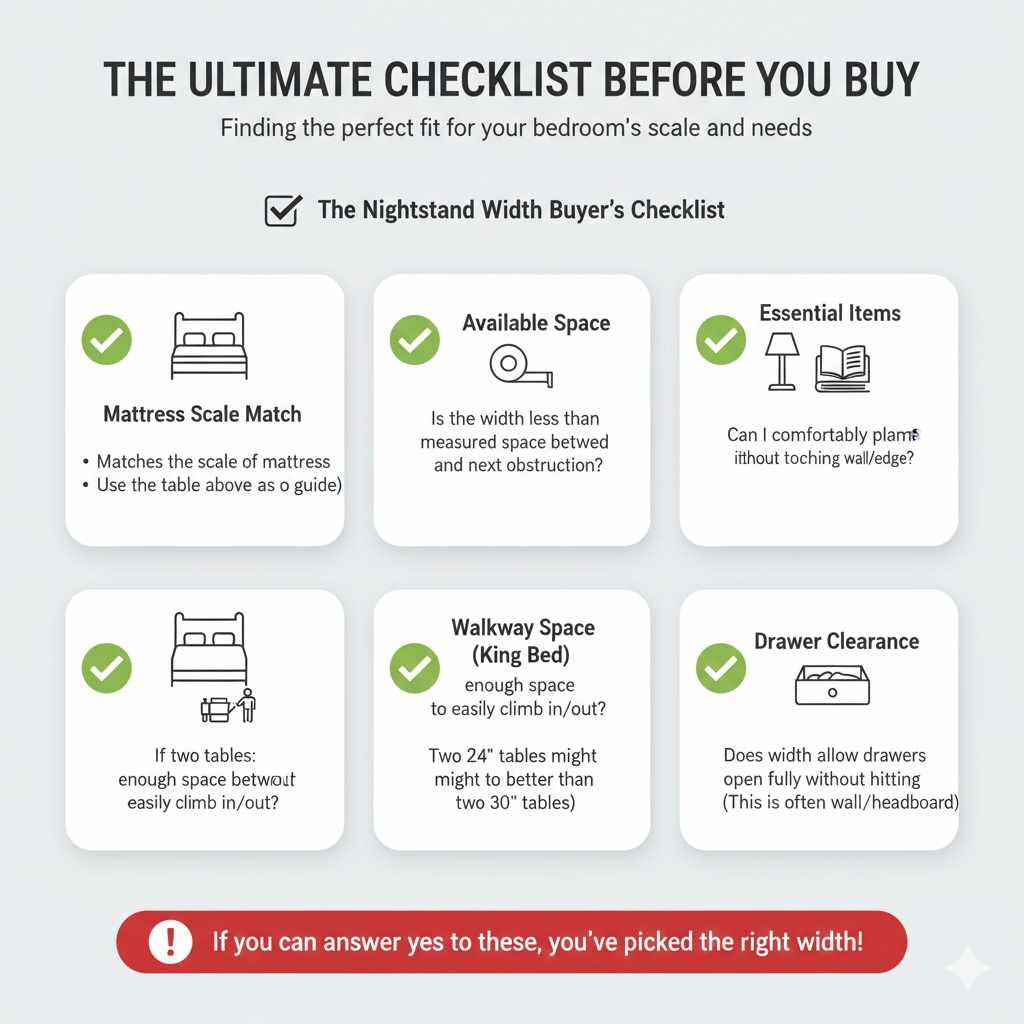 The Ultimate Checklist Before You Buy