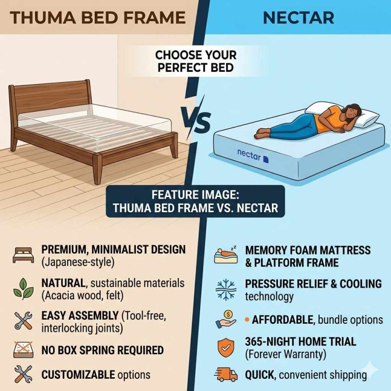 Thuma Bed Frame Vs Nectar