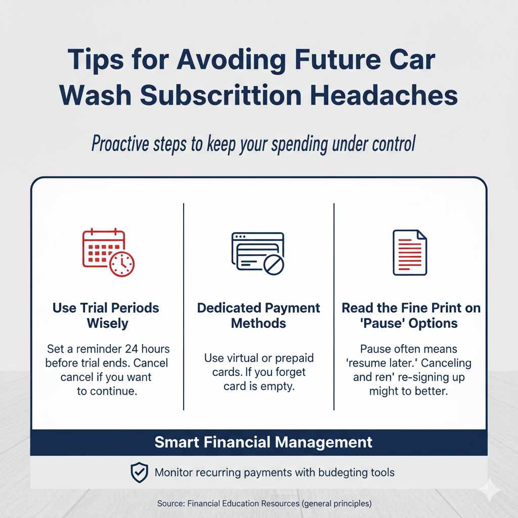 Tips for Avoiding Future Car Wash Subscription Headaches