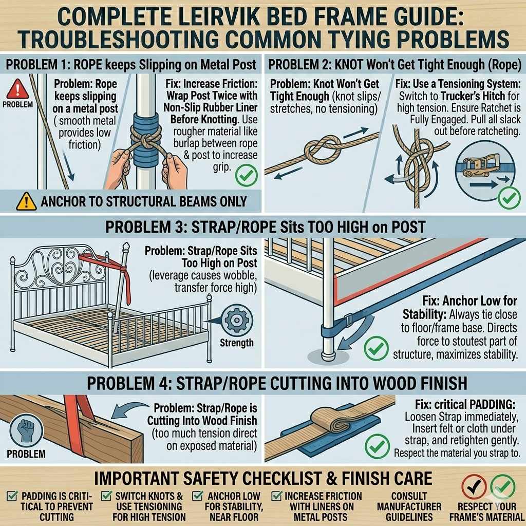 Troubleshooting Common Tying Problems
