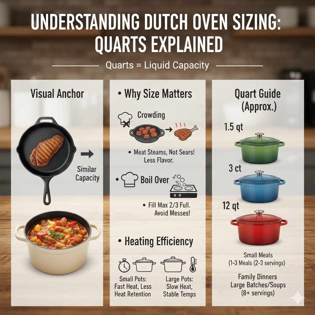 Understanding Dutch Oven Sizing