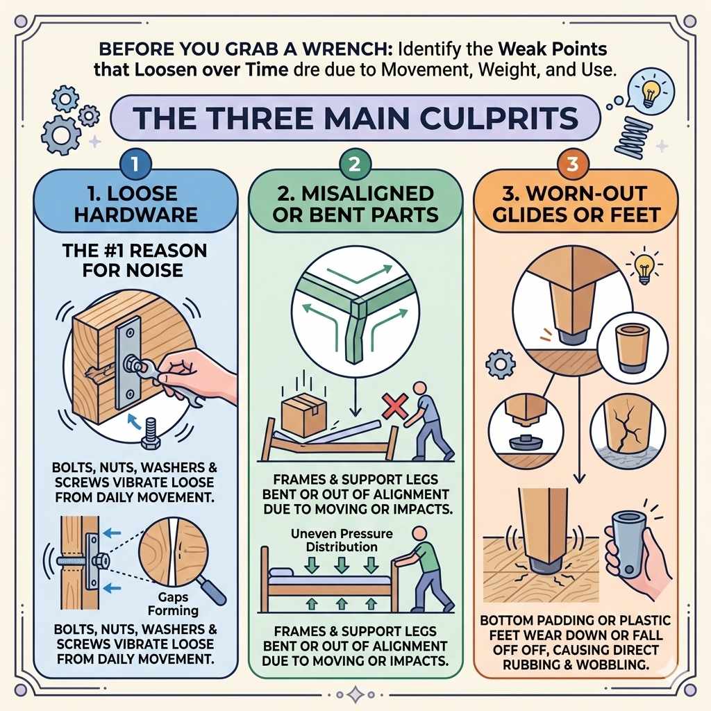 Understanding Why Bed Frames Fail: The Usual Suspects