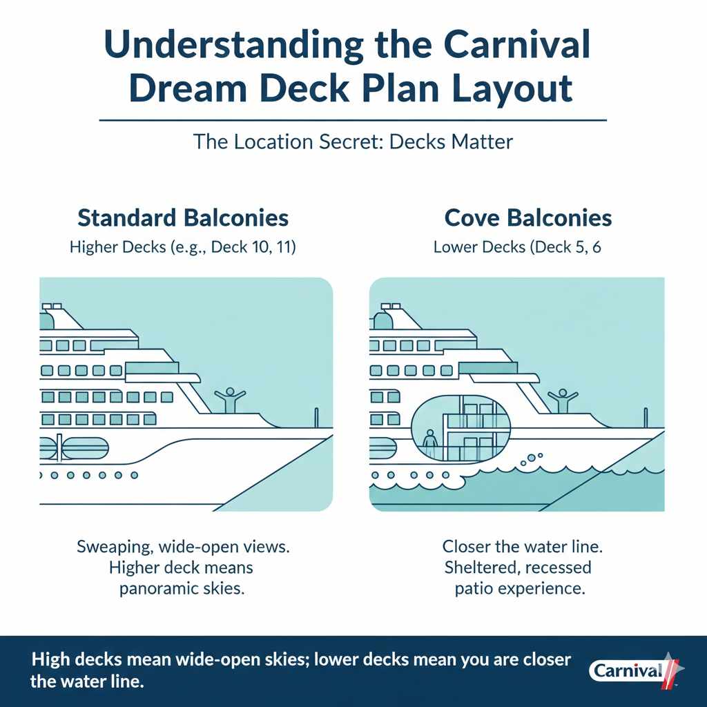 Understanding the Carnival Dream Deck Plan Layout