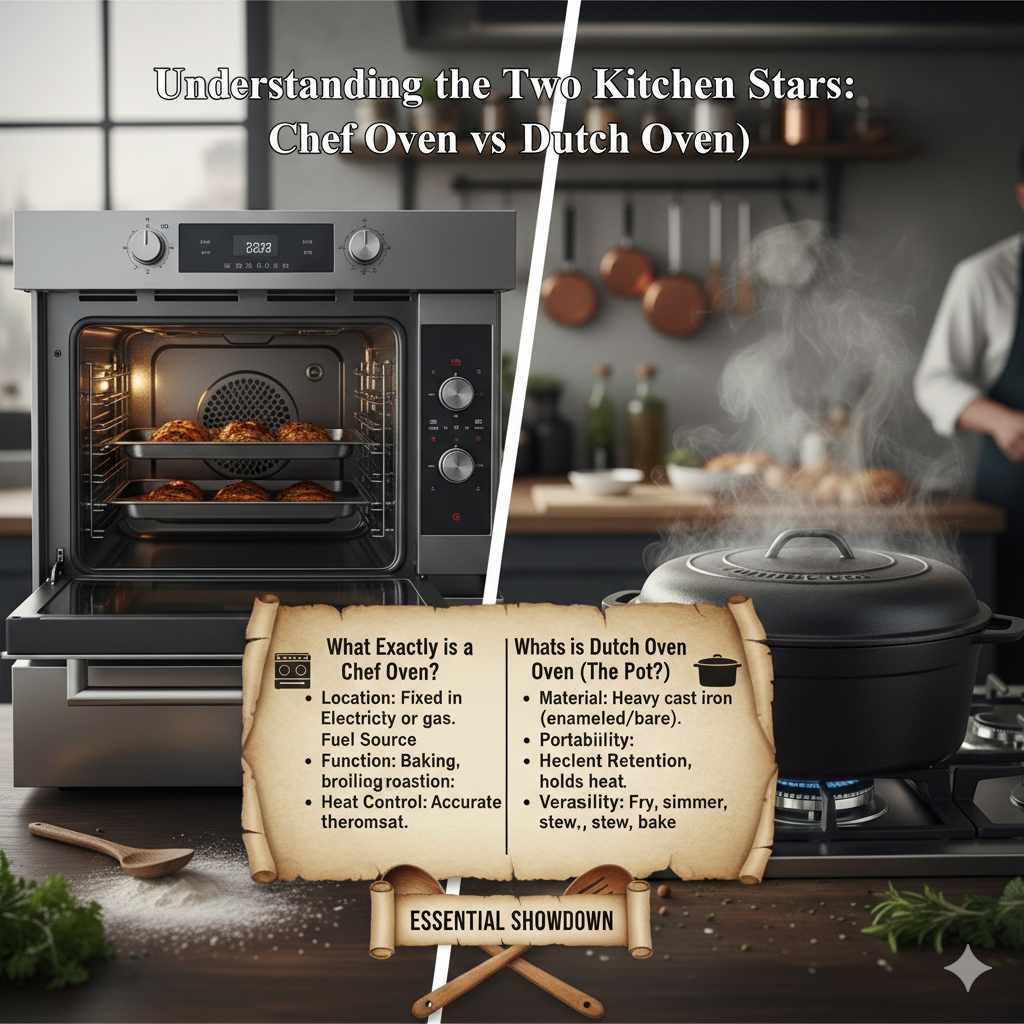 Understanding the Two Kitchen Stars Chef Oven vs Dutch Oven