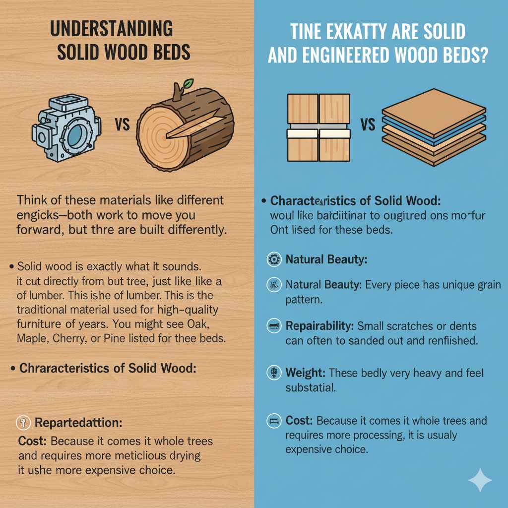 What Exactly Are Solid Wood and Engineered Wood Beds?