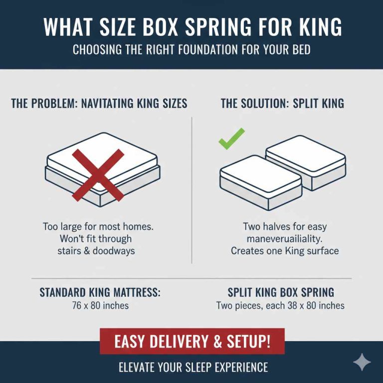 What Size Box Spring For King: Essential Guide