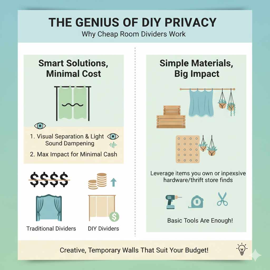 Why Cheap Room Dividers Work