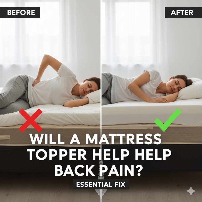 Will A Mattress Topper Help Back