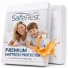 SafeRest waterproof king size mattress protector