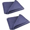 Heavy Duty Padded Moving Blankets, 2-Pack