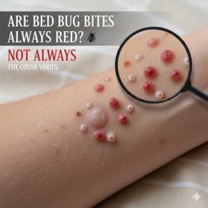 Are Bed Bug Bites Always Red? Essential Signs