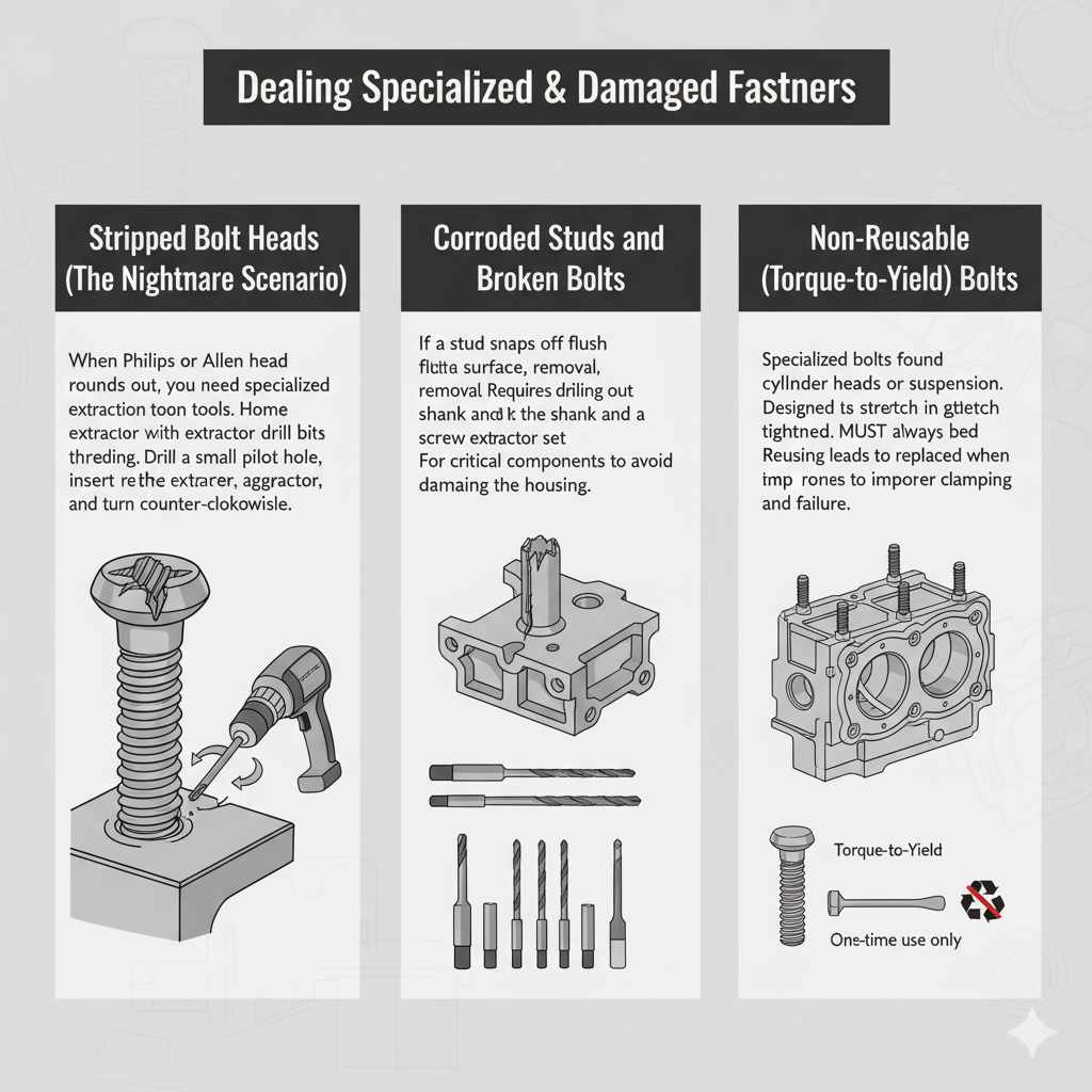 Dealing with Specialized and Damaged Fasteners