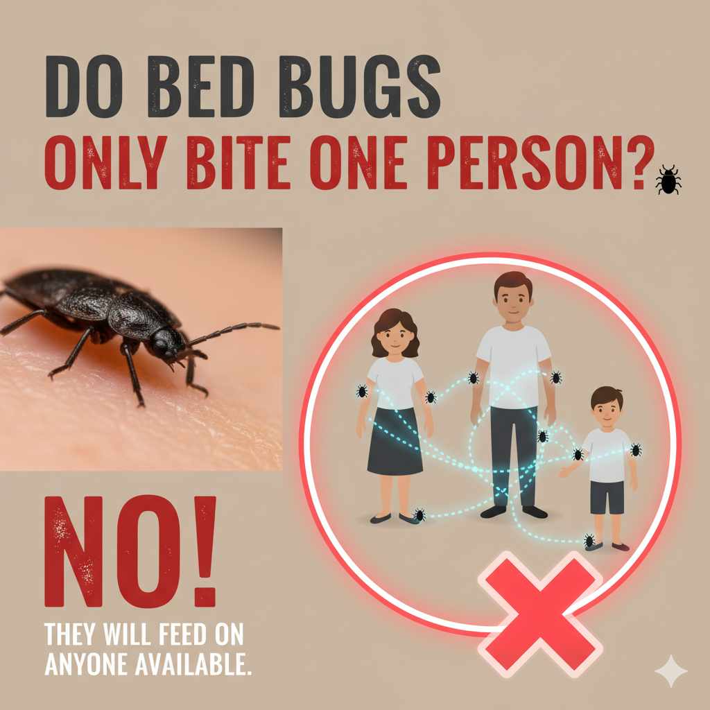 Do Bed Bugs Only Bite One Person Essential Guide