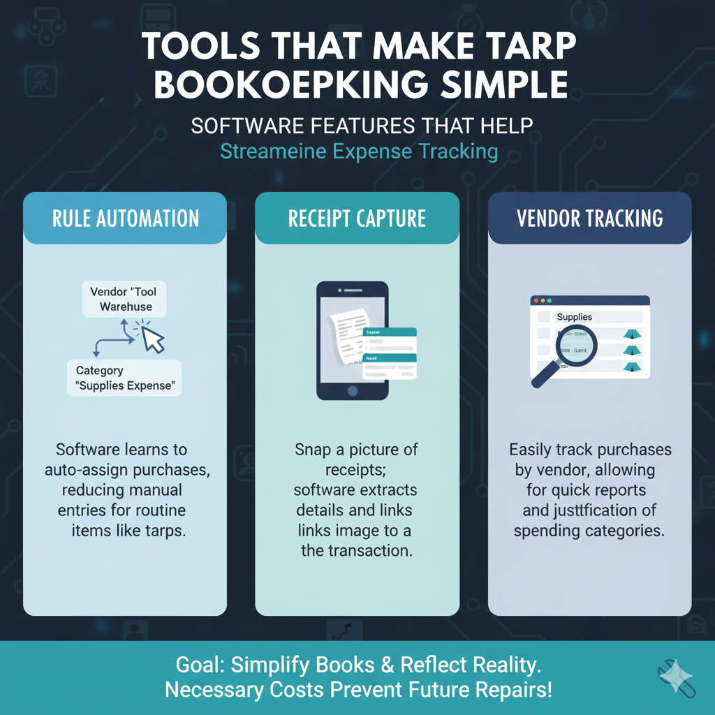 Tools That Make Tarp Bookkeeping Simple