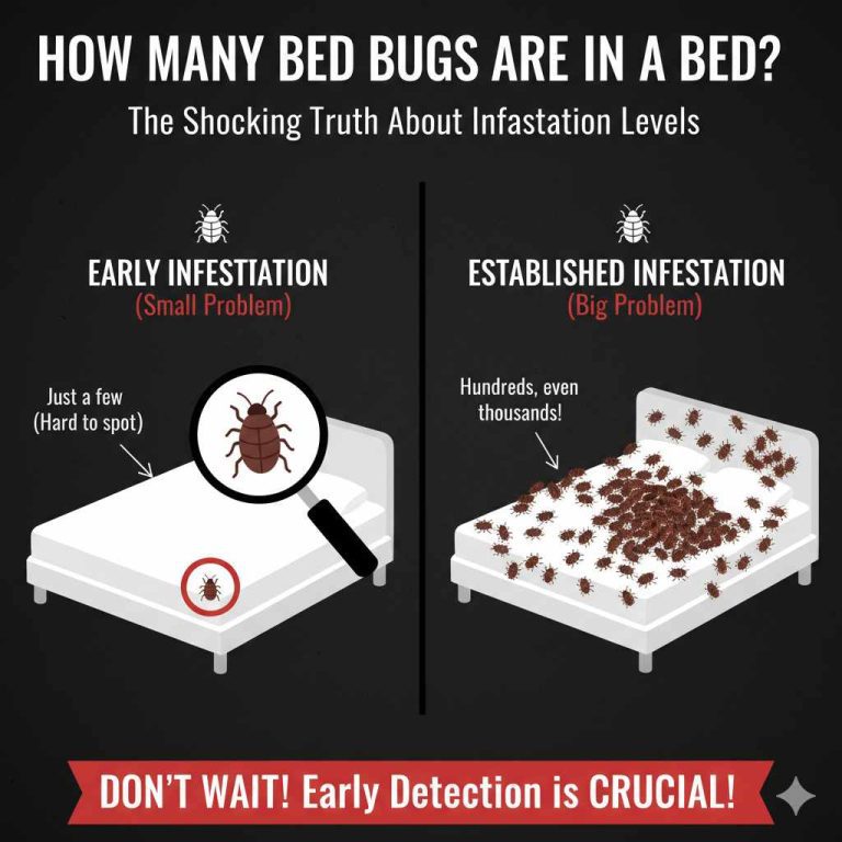 How Many Bed Bugs Are in a Bed?