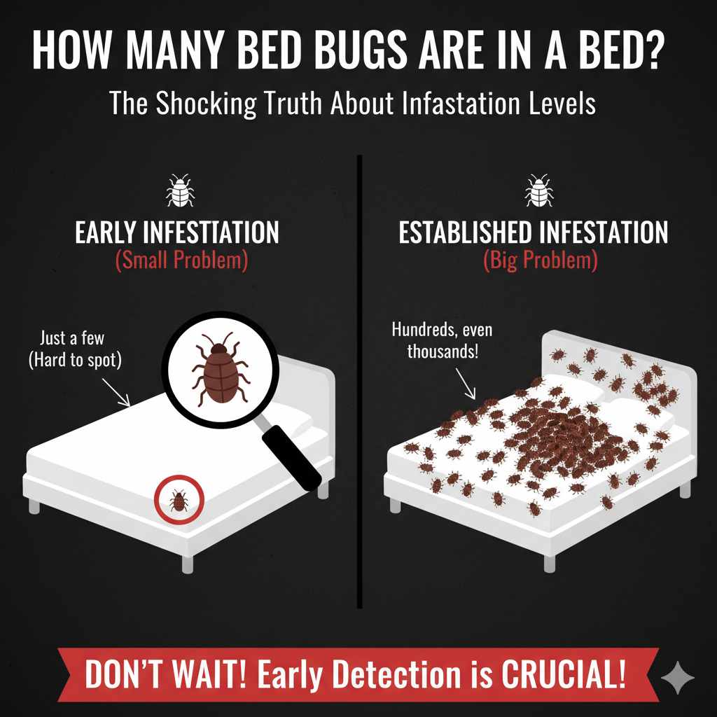 How Many Bed Bugs Are in a Bed? Essential Facts