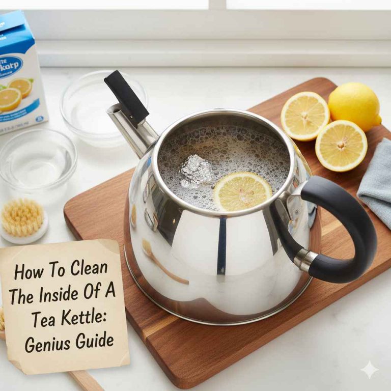 How To Clean The Inside Of A Tea Kettle