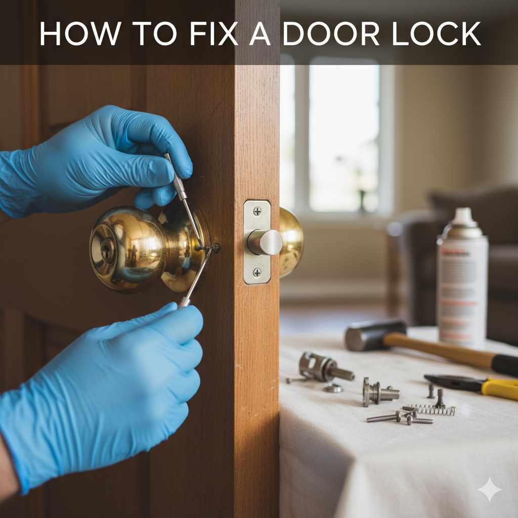 How To Fix A Door Lock: Essential Guide