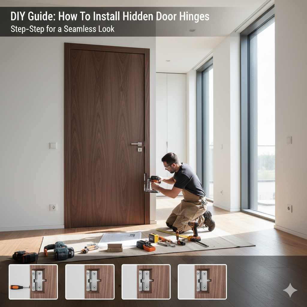 How To Install Hidden Door Hinges: Essential Guide