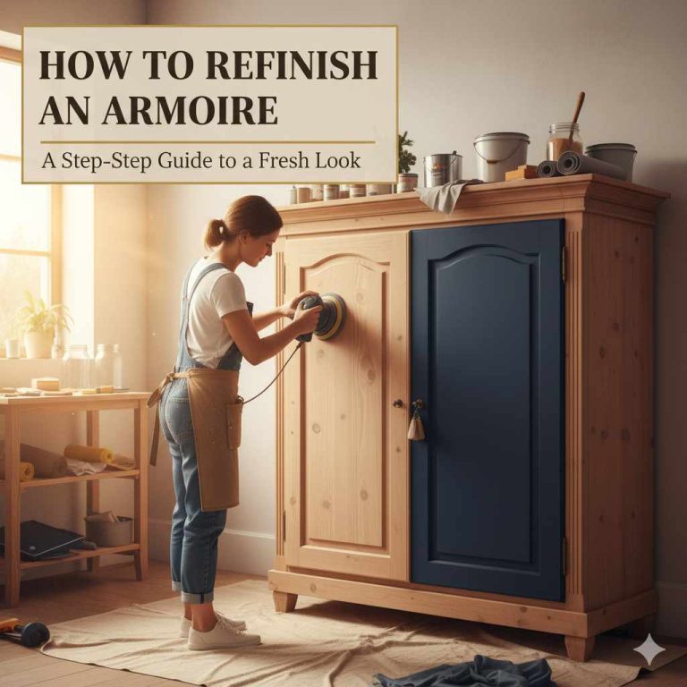 How To Refinish An Armoire