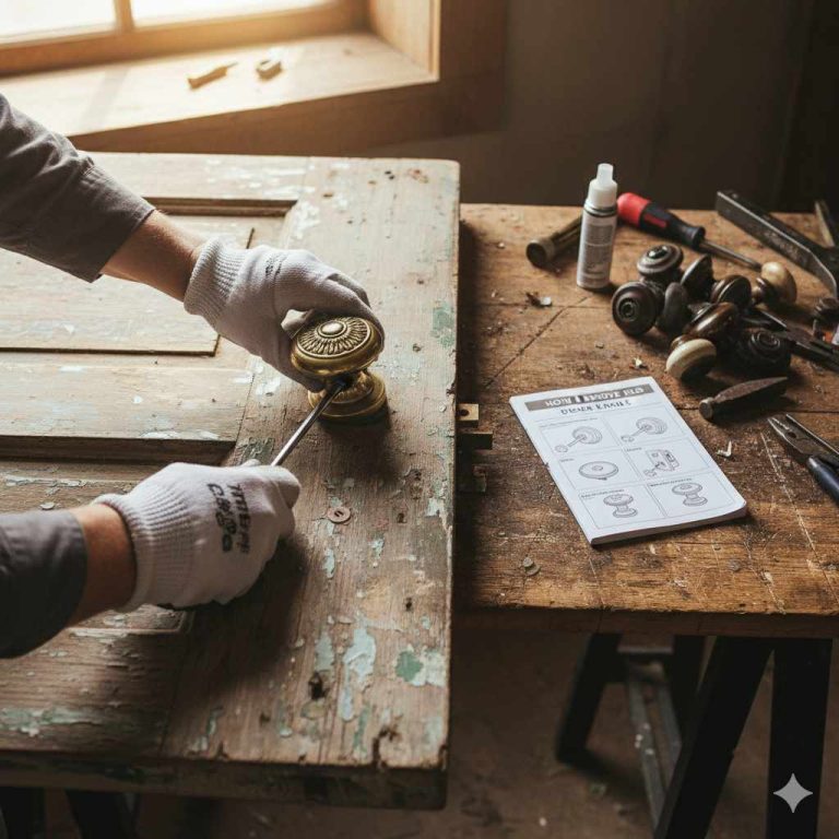 How To Remove Old Door Knobs
