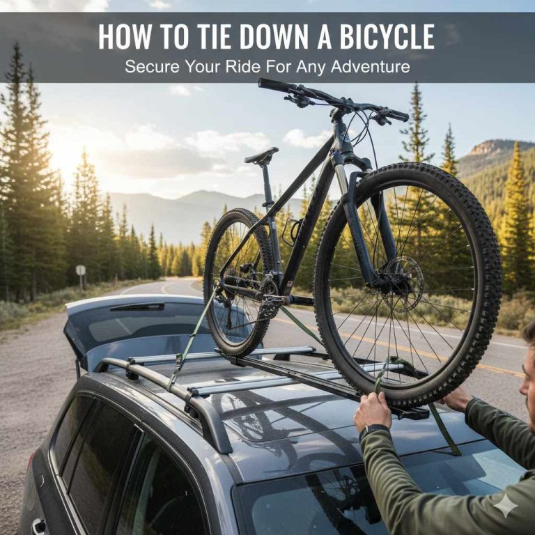 How To Tie Down A Bicycle