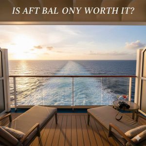 Is an Aft Balcony Worth It? An Honest Decision Matrix for Cruisers