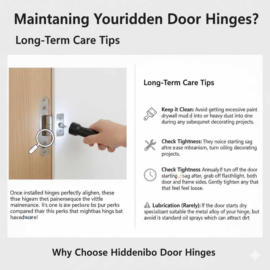 Maintaining Your Invisible Hinges