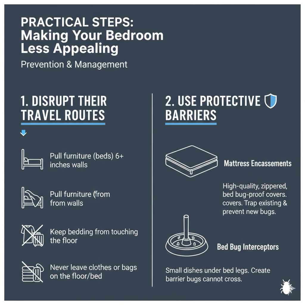 Making Your Bedroom Less Appealing