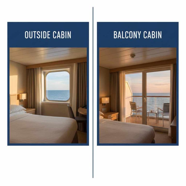 Outside Cabin Vs Balcony