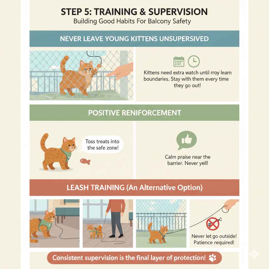 Step 5 Training and Supervision (Building Good Habits)