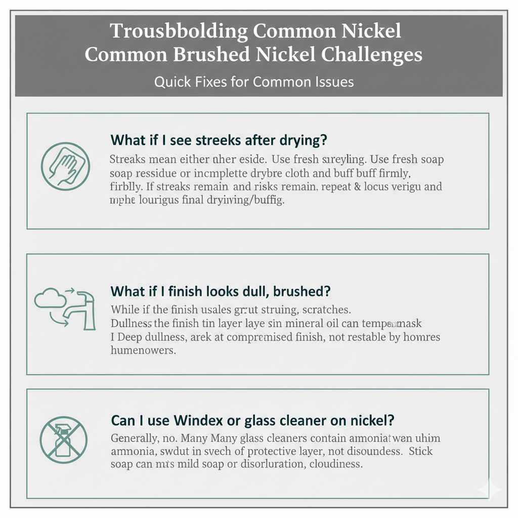 Troubleshooting Common Brushed Nickel Challenges