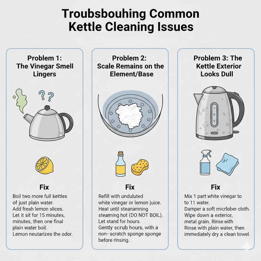 Troubleshooting Common Kettle Cleaning Issues