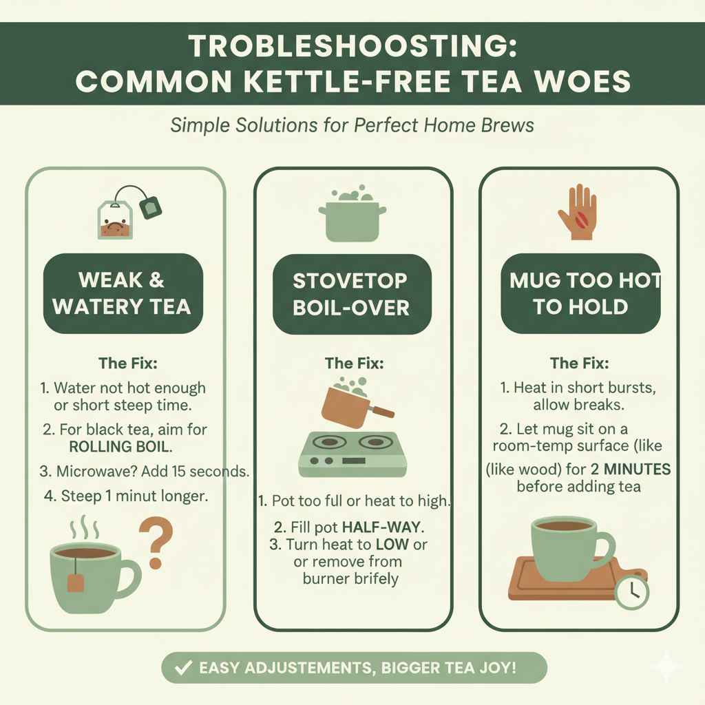 Troubleshooting Common Kettle-Free Tea Woes
