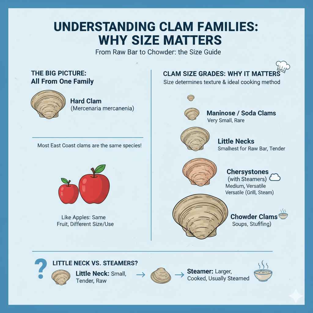 Understanding Clam Families Why Size Matters