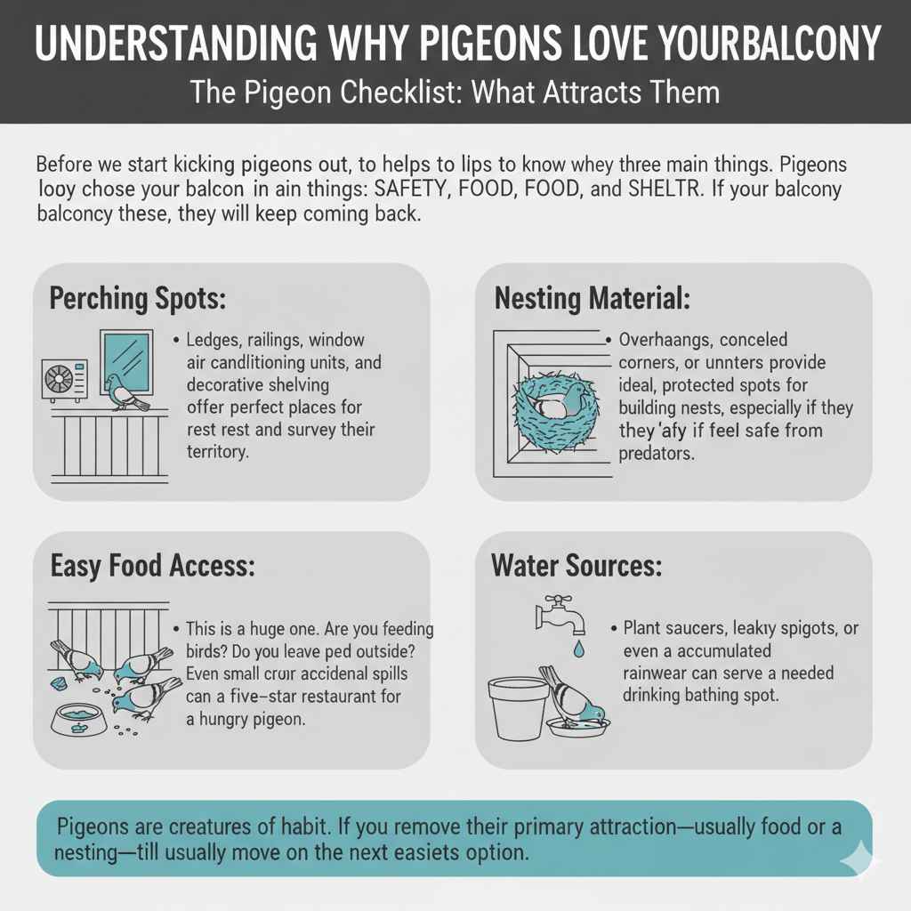 Understanding Why Pigeons Love Your Balcony