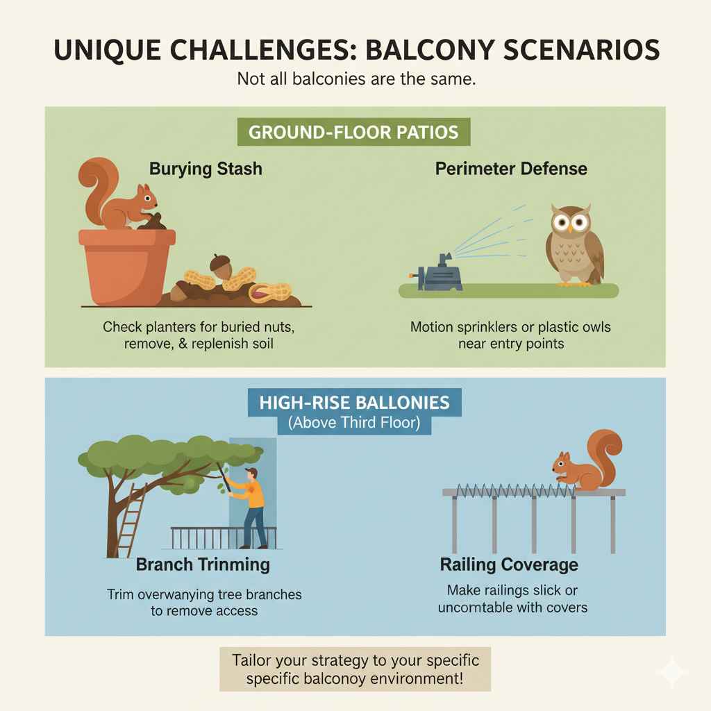 Unique Challenges Balcony Scenarios
