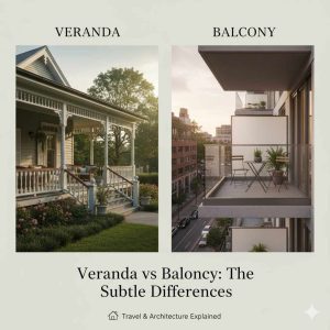 Veranda vs Balcony: Ground Floor or Upper Floor?