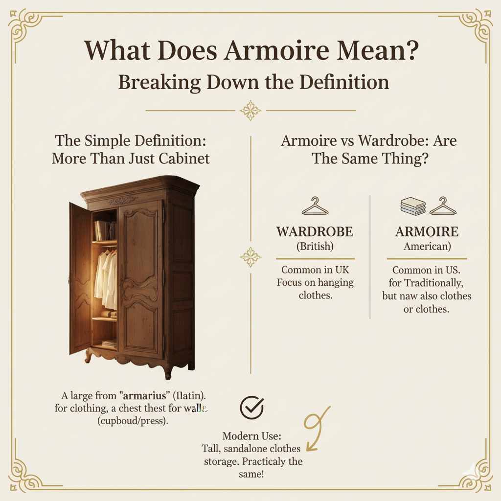 What Does Armoire Mean?