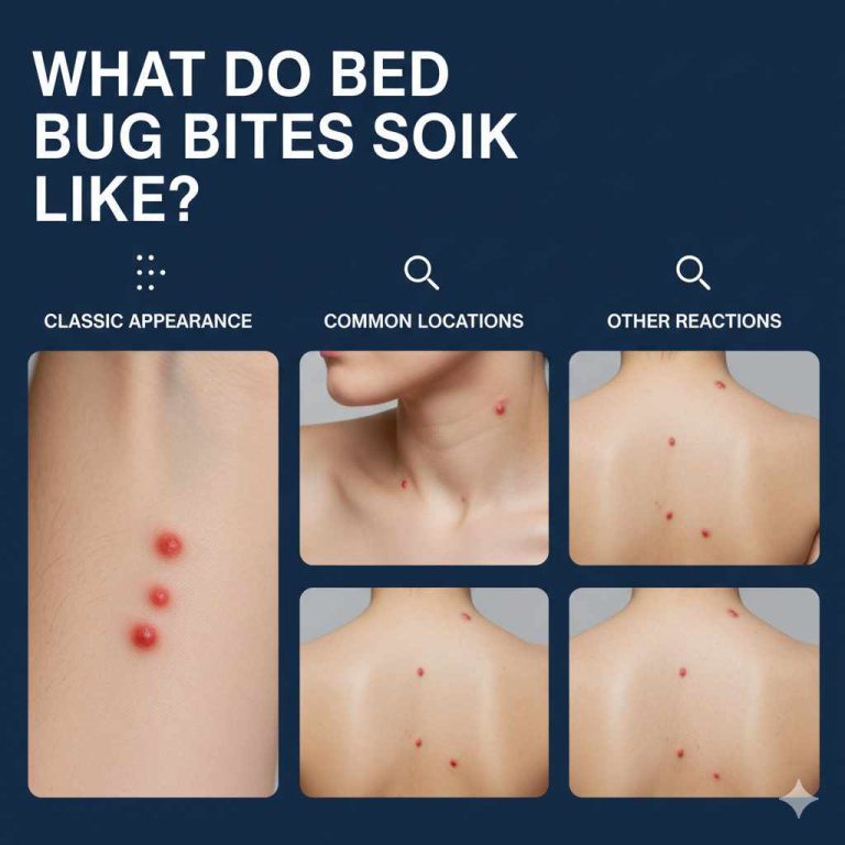 What Does Bed Bug Bites Look Like?