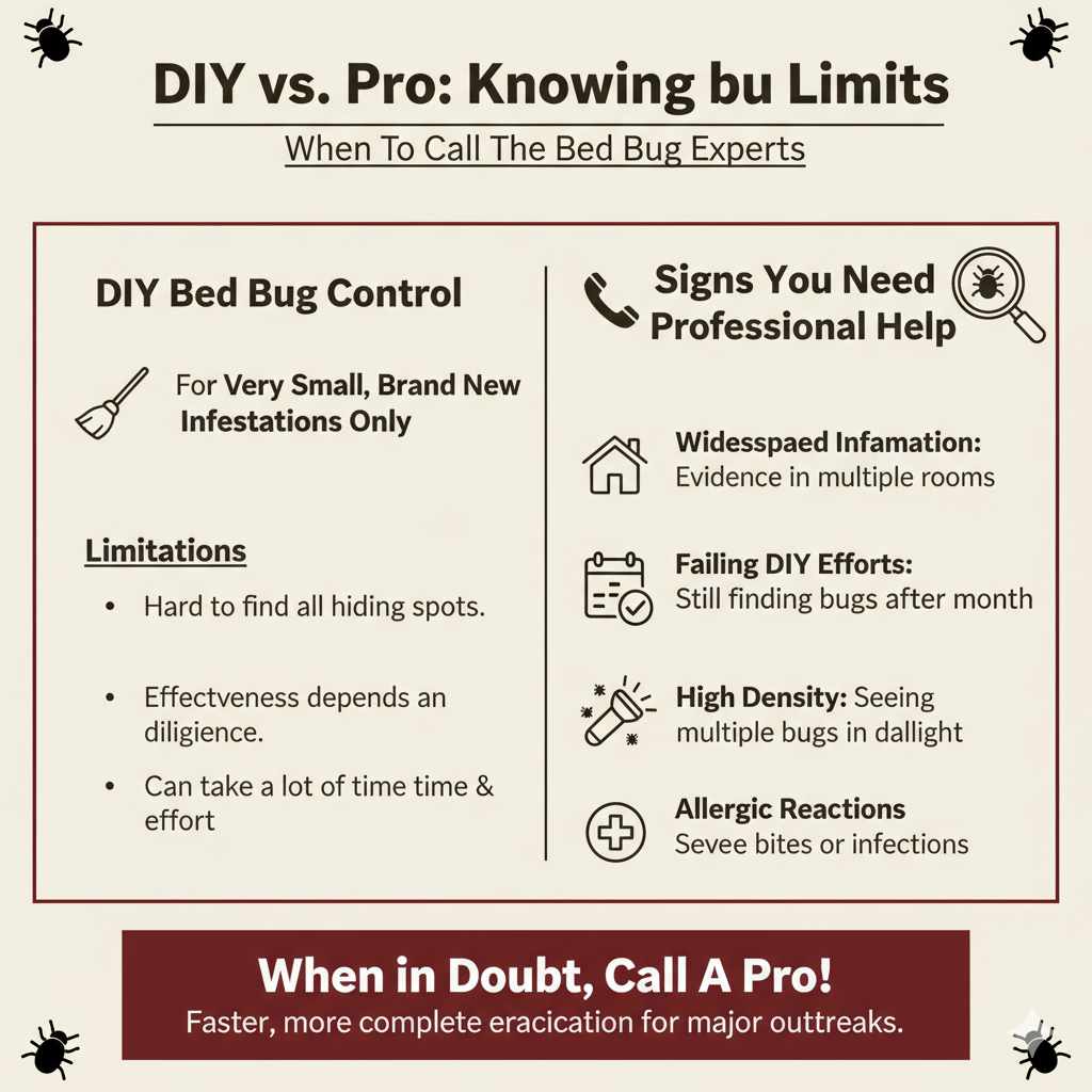 When to Call the Professionals