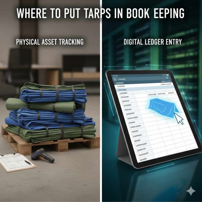 Where To Put Tarps In Bookkeeping